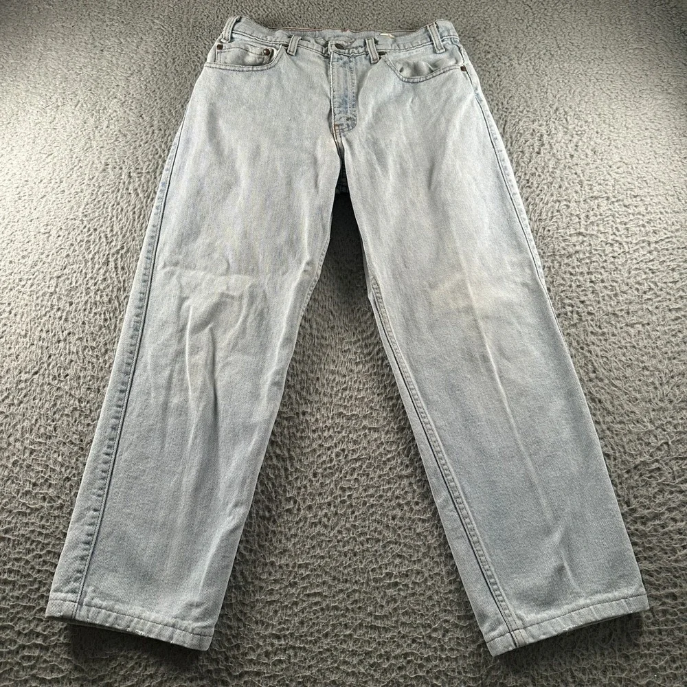 Vtg Levis 540 Jeans Mens 32x32(30x28 Fits)Relaxed Light‎ Wash Straight Leg 90's